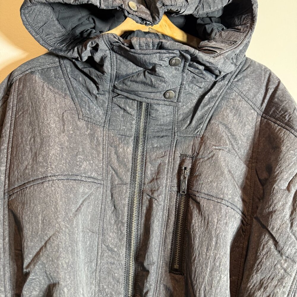 Free People FP Movement Tricked Out Trek Puffer Jacket Women's Large Black NWT - Picture 8 of 16